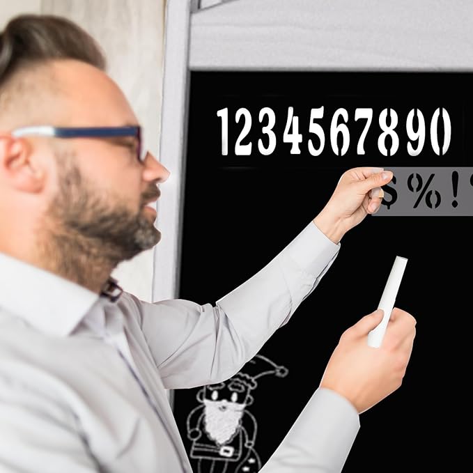 INNOVART Magnetic A-Frame Chalkboard Sign, Sidewalk Sign 45" x 17" - Image 8