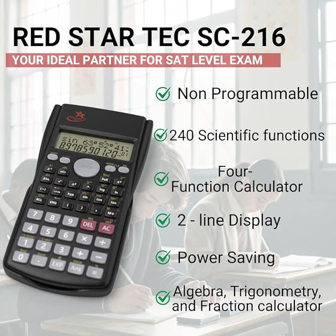 SC 216 Non Graphing Scientific Calculator - Image 2
