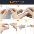 SOULWIT 50 Pcs Self Adhesive Cable Management Clips, Cable Organizers Sticky - Image 6