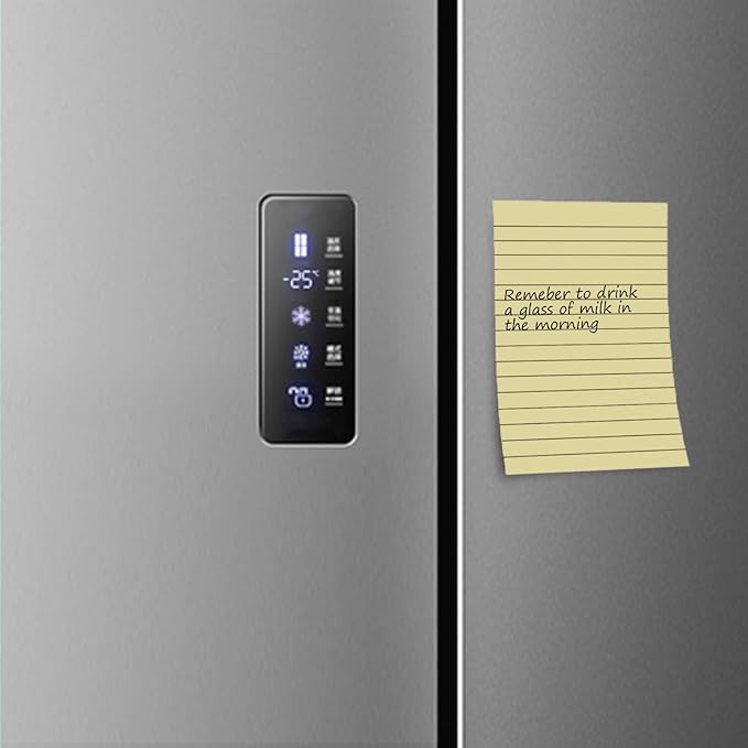 24 Pack Lined Sticky Notes 4X6 in Self Sticky Note Pads Colorful Post Stickies - Image 6