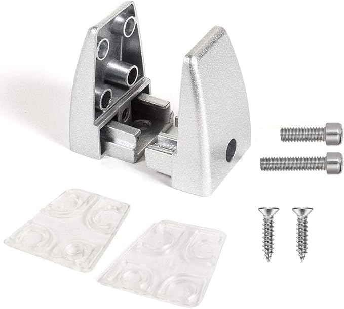 KSWLOR 20 PCS Office Desk Partition Support Bracket, Desk Divider Clamp - Image 2