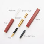 YSTUDIO Stunning Classic Revolve Fountain Pen, Schmidt Gilded Nib, Best Pen - Image 3