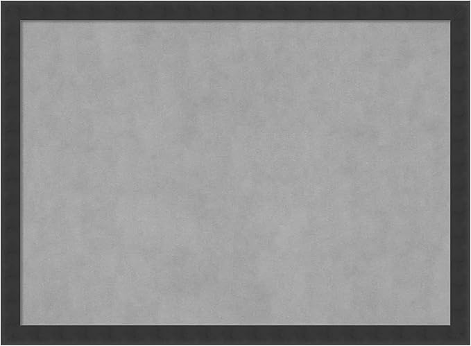 Amanti Art Black Framed Magnetic Board 22x30 Medium Vision Board by AmantiArt