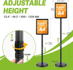 RedChili Floor Standing Sign Holder Stand - Image 2