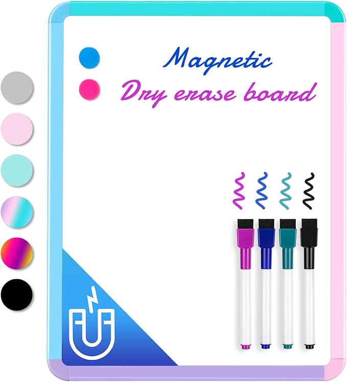 VUSIGN Small White Board Dry Erase, Mini Whiteboard by VUSIGN