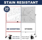 Large Dry-Erase Rolling Magnetic Whiteboard - Image 5
