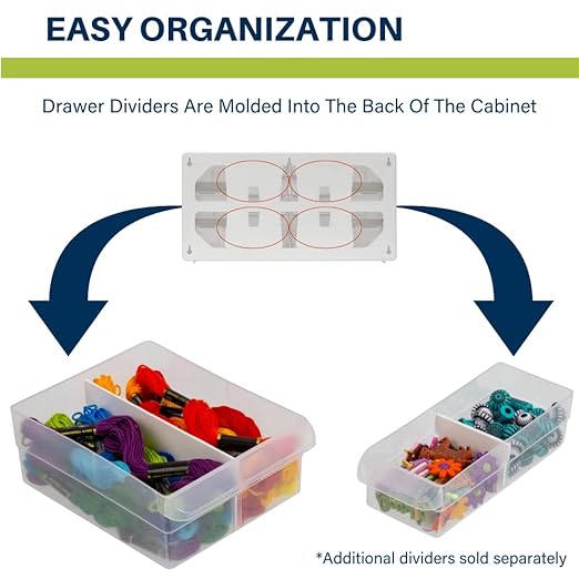 Akro-Mils 26-Drawer Plastic Drawer Storage Cabinet - Image 5