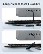 Dual USB C USB A 3.0 Hub: 4 Ports USB Hub - Image 6