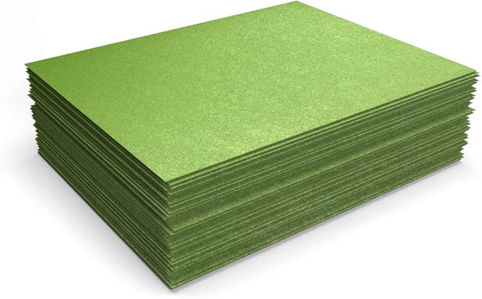LUXPaper 8.5" x 11" Cardstock | Letter Size | Fairway Metallic | 105lb. Cover | - Image 4
