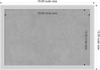 Amanti Art Silver Framed Magnetic Board 13x19 Small Vision Board - Image 2