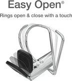 Oxford 3 Ring Binders, Binders for School, 1.5 Inch ONE-Touch Easy Open D Rings - Image 2