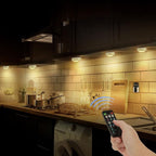 Onumii Puck Lights with Remote Battery Operated ED Under Cabinet Lighting - Image 4