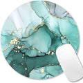 IMAYONDIA Teal Turquoise Mouse Pad Green, Luxury Small Luxury Womens Mouse Pads by IMAYONDIA