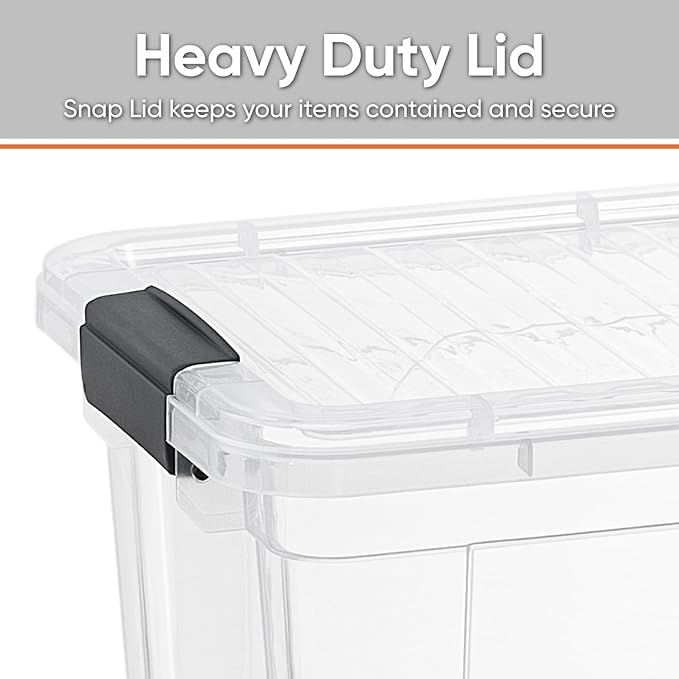 Superio Clear Storage Boxes - Image 3