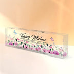 SalaGraphics Desk Name Plate Personalized, Custom - Image 8