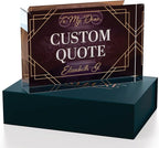 Custom Acrylic Sign Personalized, Custom Desk Name Plate, 18 Styles, - Image 3