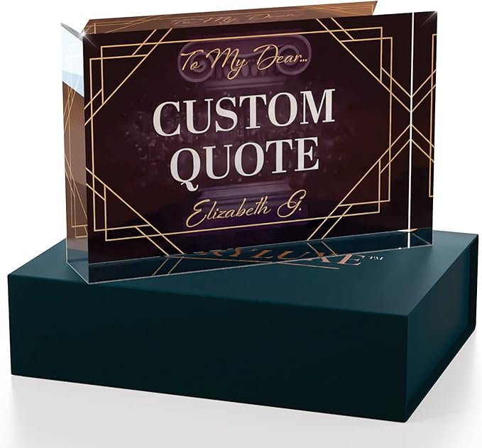 Custom Acrylic Sign Personalized, Custom Desk Name Plate, 18 Styles, - Image 3