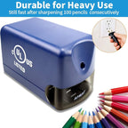AFMAT Electric Pencil Sharpener, Heavy Duty Colored Pencil Sharpeners - Image 3