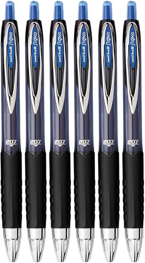 Advantage Gifts Signo 207 Roller Ball Retractable Gel Pens, Medium Point by Advantage+Gifts