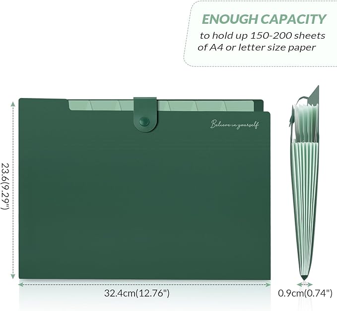 SKYDUE Expanding File Organizer - Image 6