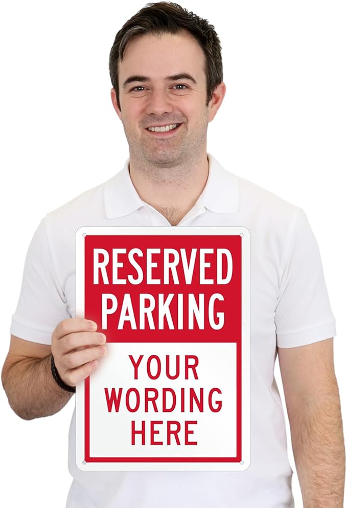 SmartSign Custom Reserved Parking Sign - Image 2