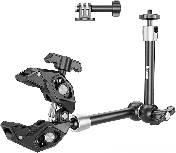 SMALLRIG Magic Arm Clamp Kit, Camera Mount Articulating Friction Arm w Super by SmallRig
