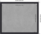 Amanti Art Black Framed Magnetic Board 44x52 Oversize Vision Board - Image 2