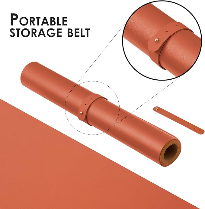 Cork Desk Mat - Dual-Sided Desk Pad - Image 4