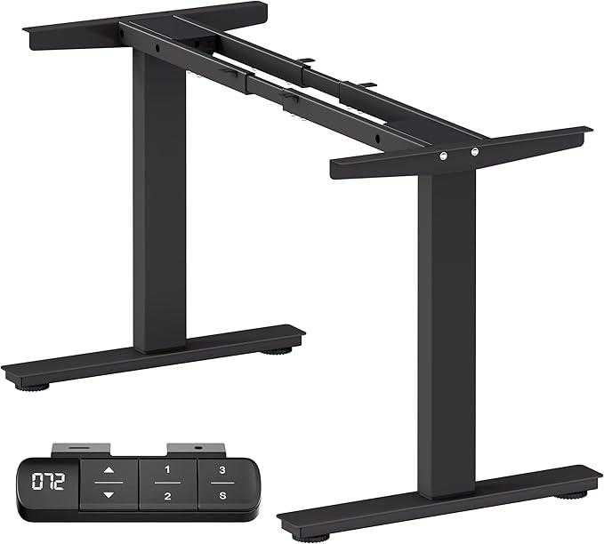 Electric Standing Desk Frame Dual Motor by Unknown