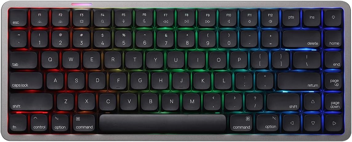 Akko Air 01 Low Profile Wireless Mechanical Keyboard RGB Backlit, Hot Swappab...