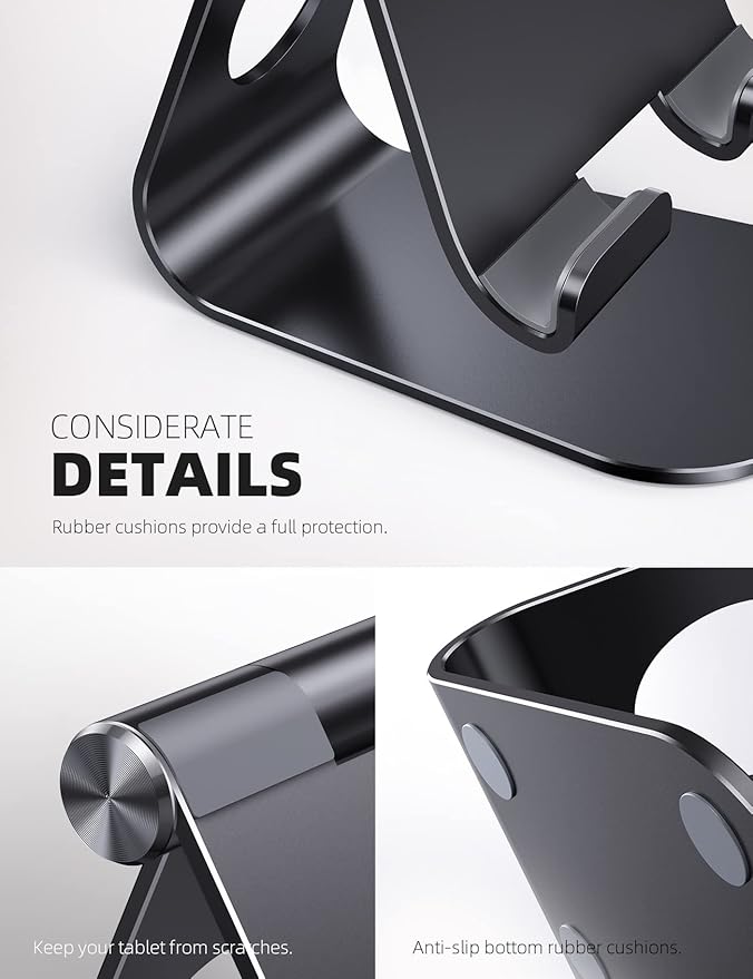 Lamicall Tablet Stand Adjustable, Tablet Stand : Desktop Stands Holder Dock - Image 6