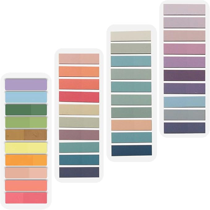 ELII 800pcs Books Tabs for Annotating, Sticky Tabs Clear Sticky Notes, Page by OfficeArtCraftsProducts