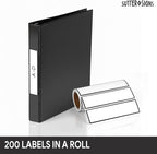 Binder Spine Labels, Perforated Self Adhesive Sticker Labels - Image 6