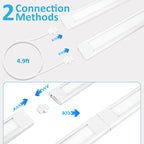maylit Under Cabinet Lighting Plug in, Renter Friendly Lamp, Wired Indoor Lights - Image 5