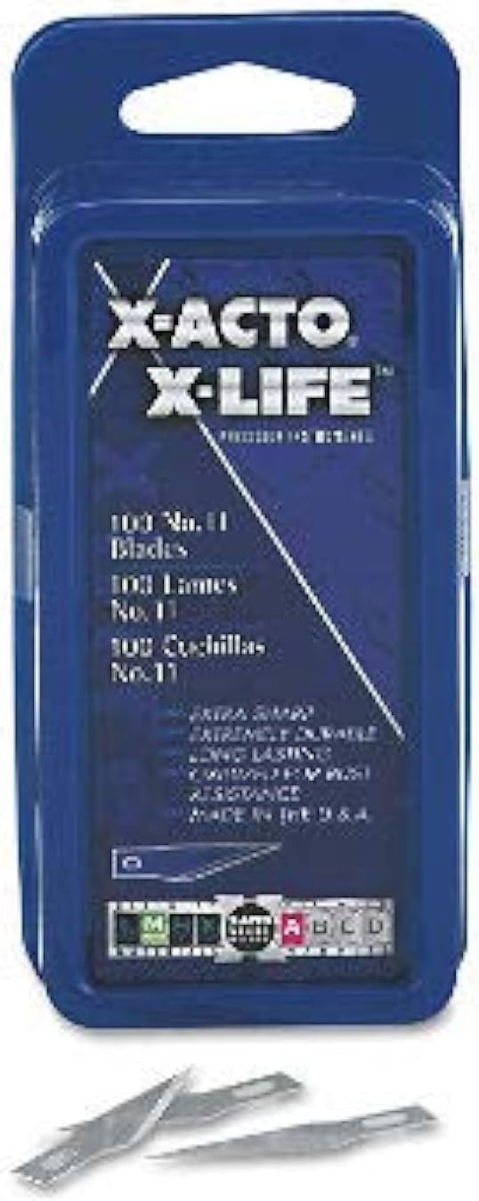 X-ACTO : #11 Bulk Pack Blades for X-Acto Knives, 100 per Box -:- Sold as 2 Pa...