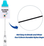 Blinker Fluid Funny Optometry Doctor Nurse Badge Reel, Retractable ID Card - Image 5