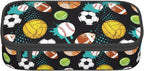 Sport Cool Ball Pattern Pencil Case Big Capacity Storage Pencil Pouch - Image 2