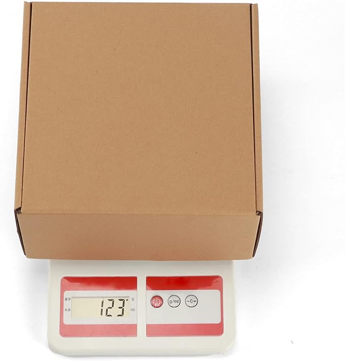 PHAREGE 8x8x4 inch Gift Shipping Boxes Bulk 25 Pack Brown, Tab Lock Tuck Top - Image 6