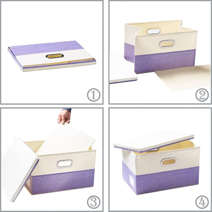 PRANDOM Large Foldable Storage Bins - Image 5