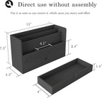 Bamboo Mail Organizer Countertop Desktop - Image 2