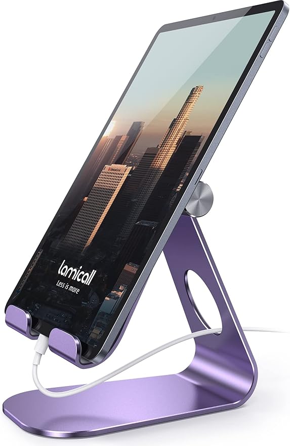 Lamicall Tablet Stand, Adjustable Tablet Holder by Lamicall