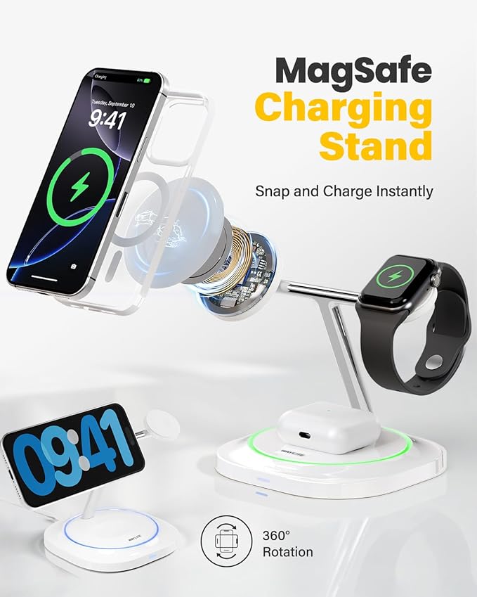 3 in 1 Magnetic Wireless Charger - Image 3