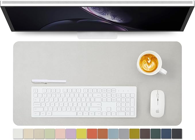 Leather Desk Mat by HOMIEAZICOZI