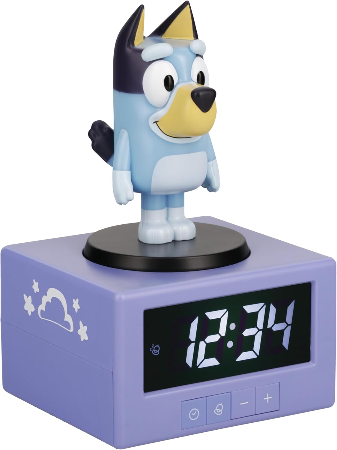 paladone alarm clock, blue, small, main product view