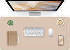 Bloss Leather Desk Pad, Mouse Pad, Non-Slip Desk Protector Mat, Leather Desk by Bloss
