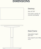 FLEXISPOT EN1 One-Piece Standing Desk - Image 5