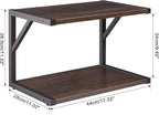 IBUYKE 2-Tier Desktop Printer Stand Holder, Book Shelf Printer Shelf - Image 9