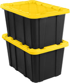 Sterilite 24-Pack Industrial Tote, Plastic Storage Container Bins - Image 6