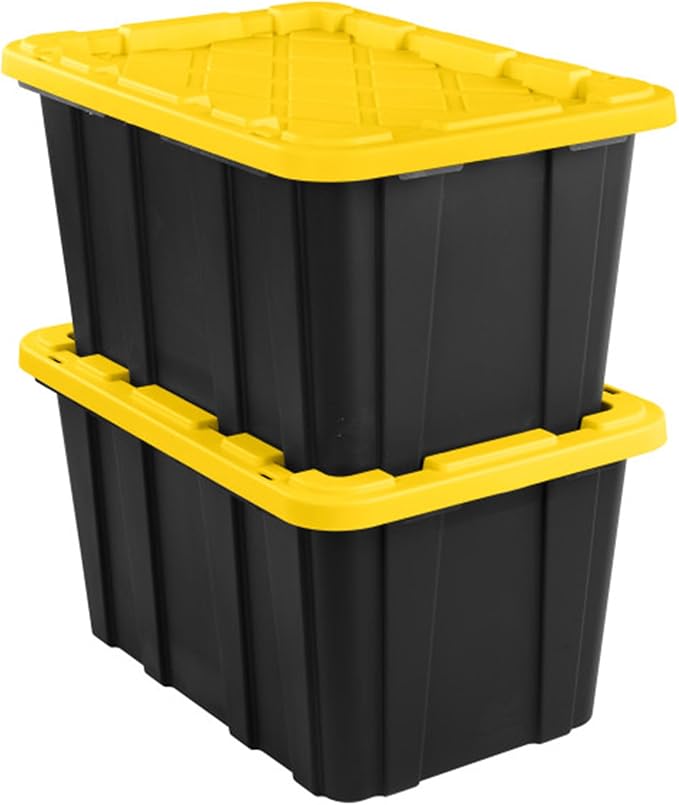 Sterilite 24-Pack Industrial Tote, Plastic Storage Container Bins - Image 6