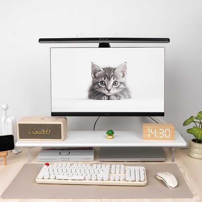 ROCDEER Bamboo Monitor Stand Riser - Image 9
